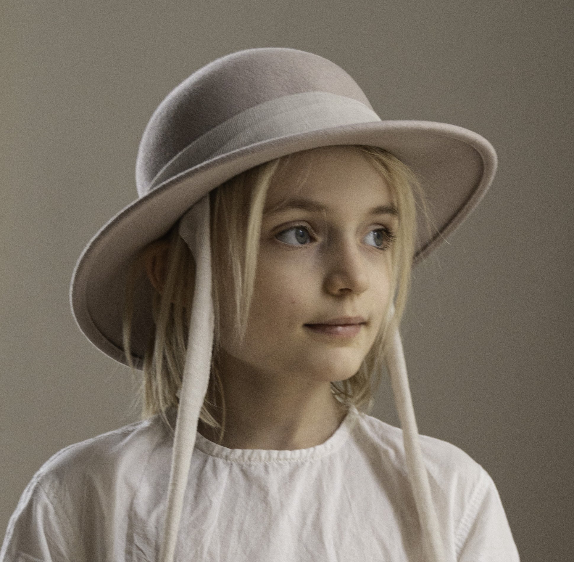 Felt Hats with ribbons