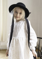 FELT HAT in black