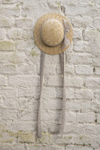 CLASSIC CANOTIER straw hat LATTE