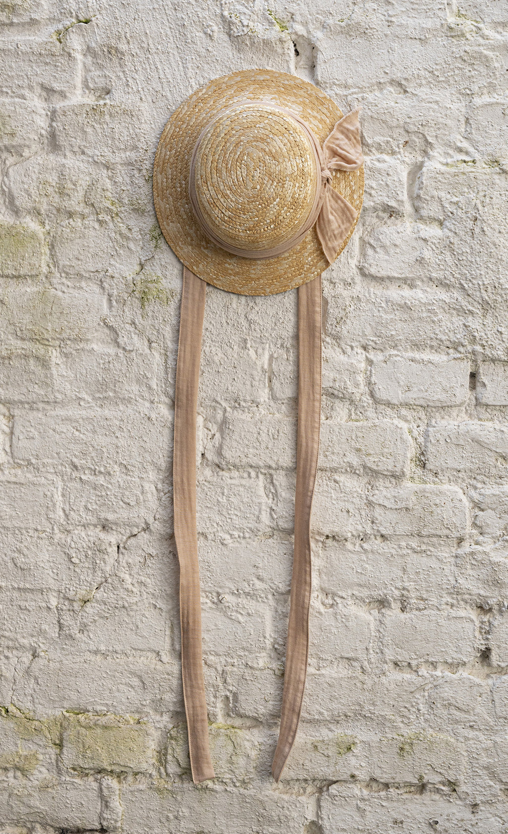 CLASSIC CANOTIER straw hat PLAIN NUDE