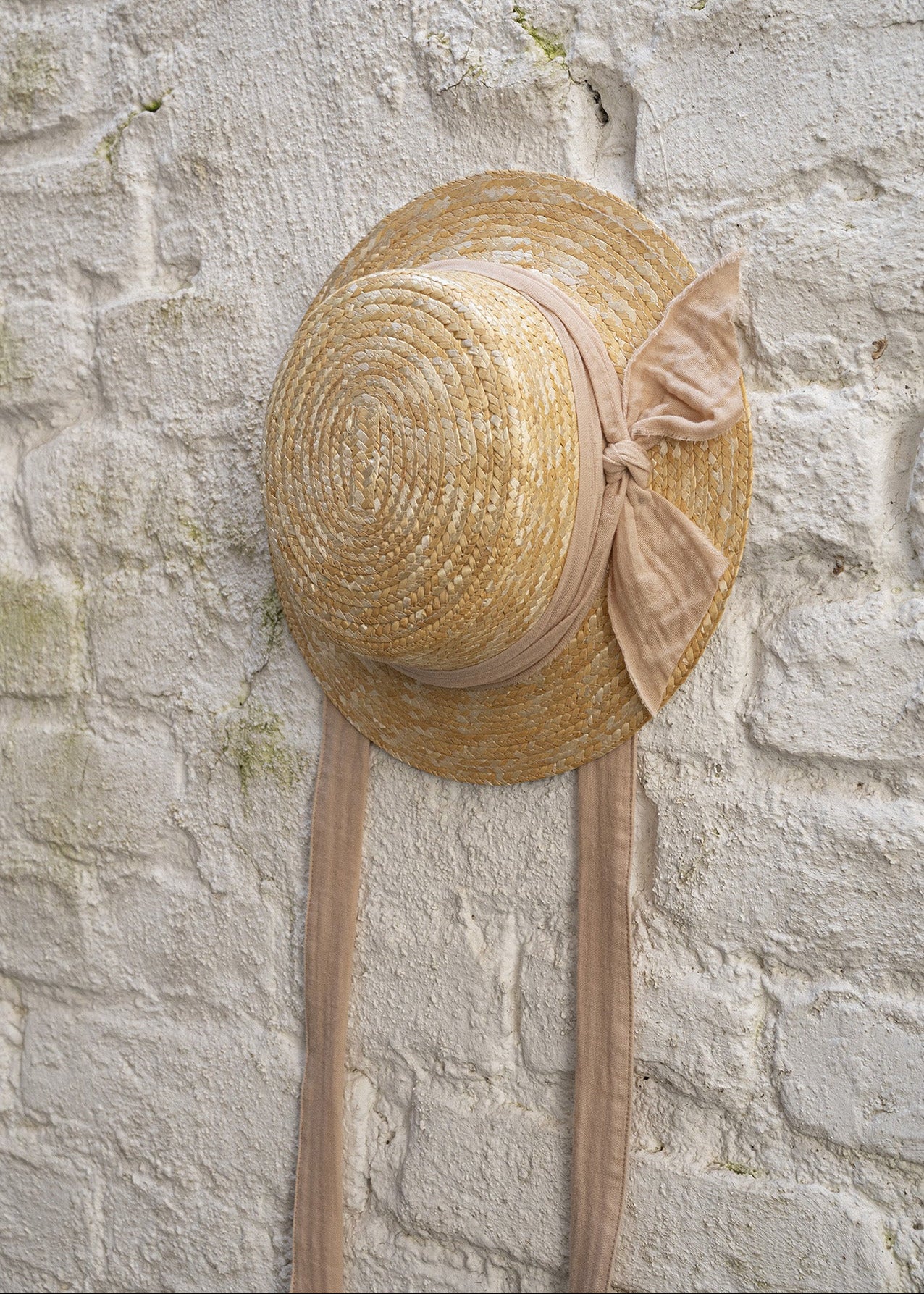 CLASSIC CANOTIER straw hat PLAIN NUDE