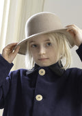 FELT HAT in camel