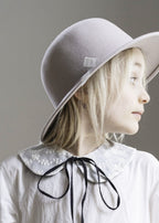detachable embroidered silk COLLAR