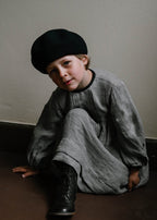 black woolen BERET