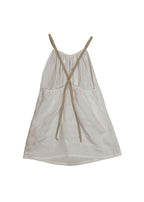 ARTISANAL dress BLOSSOM off white linen