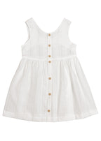 apron dress MADRID off white