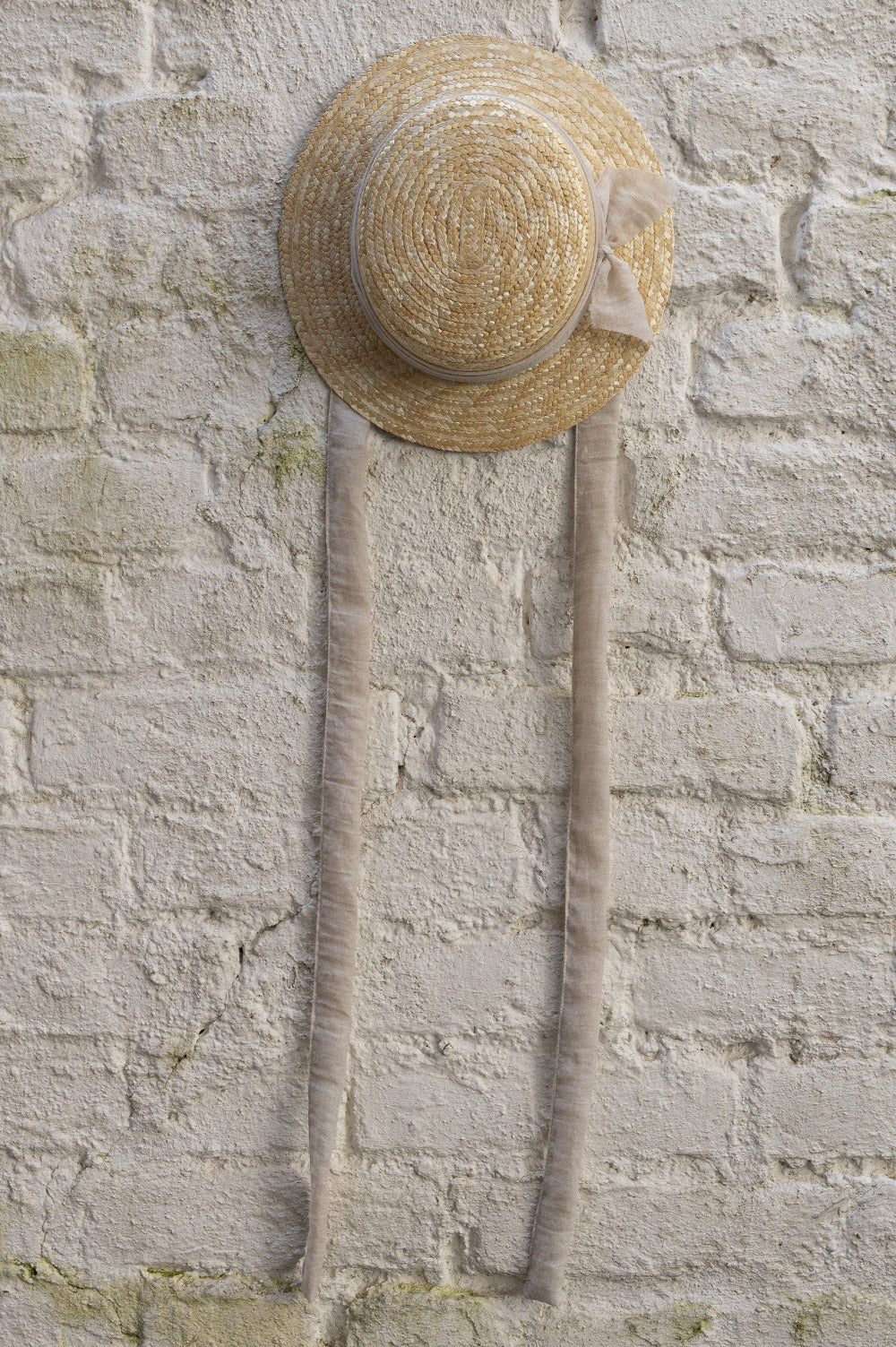 CLASSIC CANOTIER straw hat IVORY