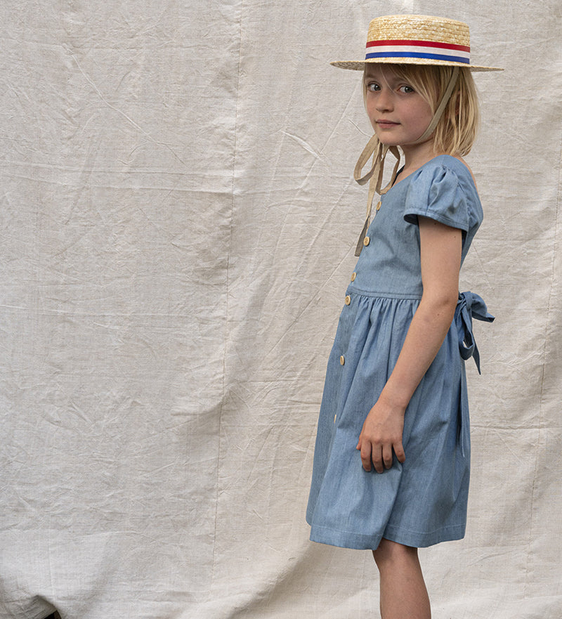 dress BARCELONA blue