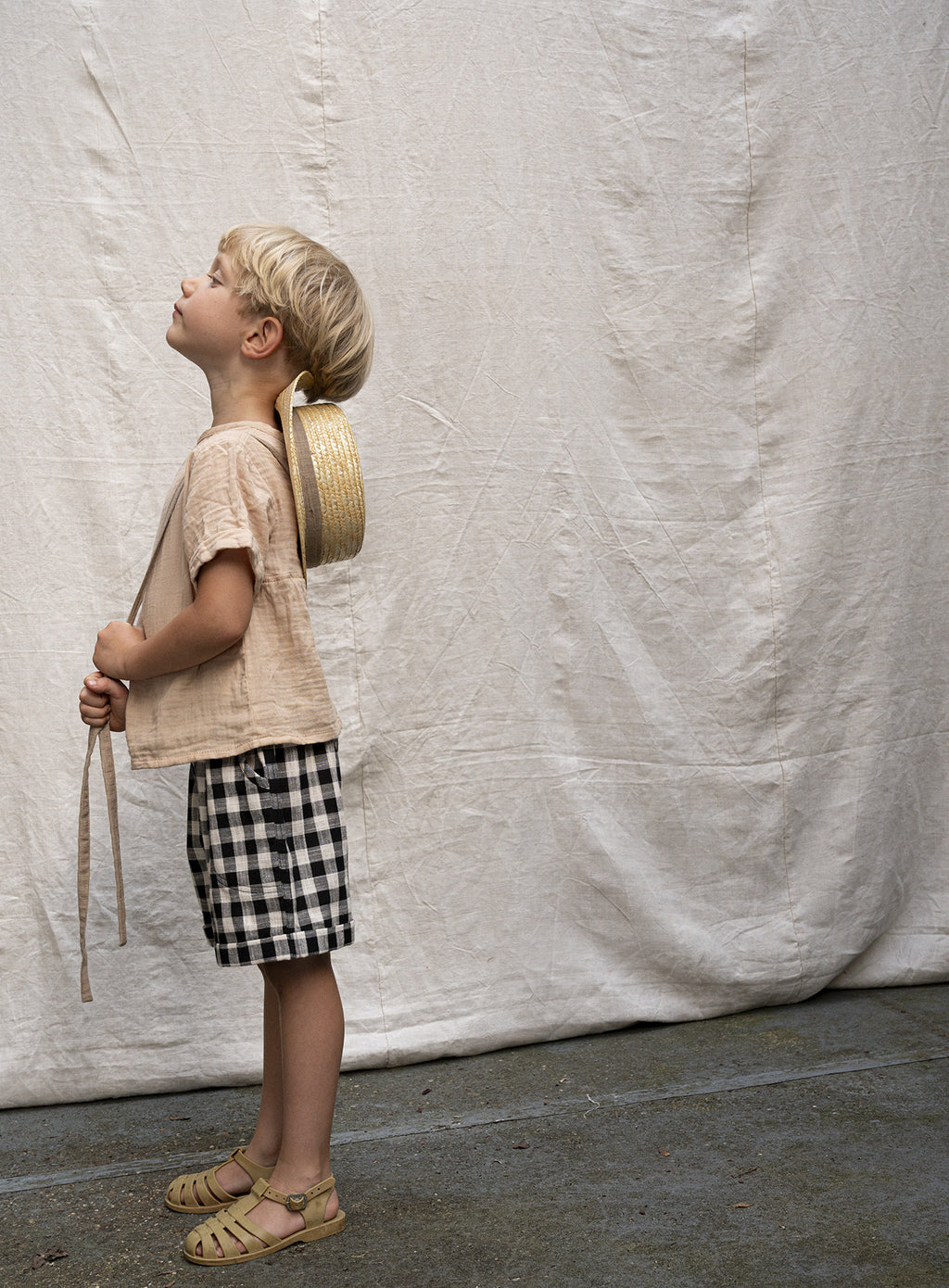 short TROUSERS gingham