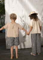 short TROUSERS gingham