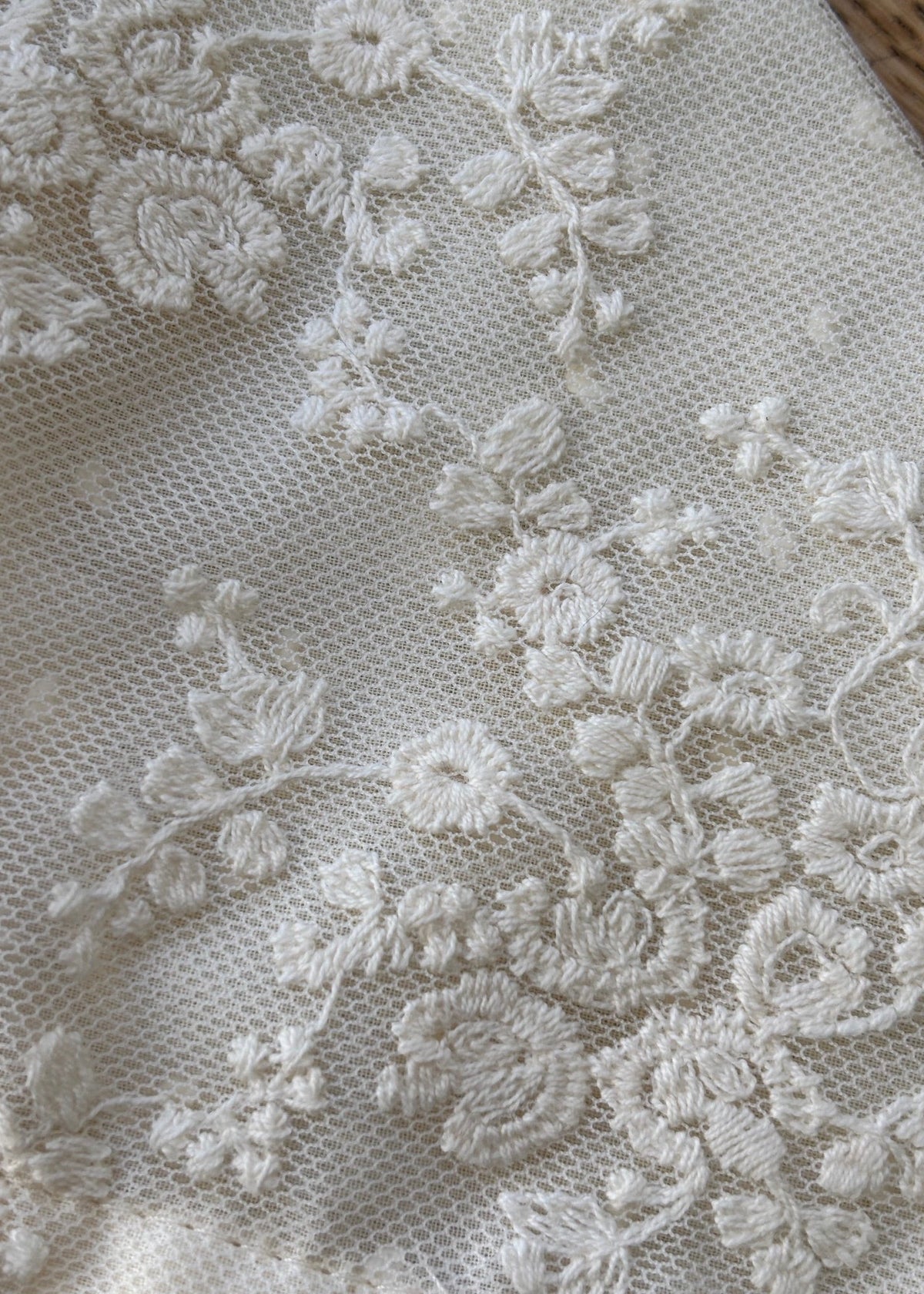 HEADSCARF with lace part