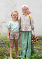 dotted rose headscarf