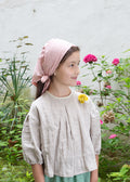 dotted rose headscarf
