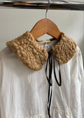 detachable  COLLAR in woolen fur